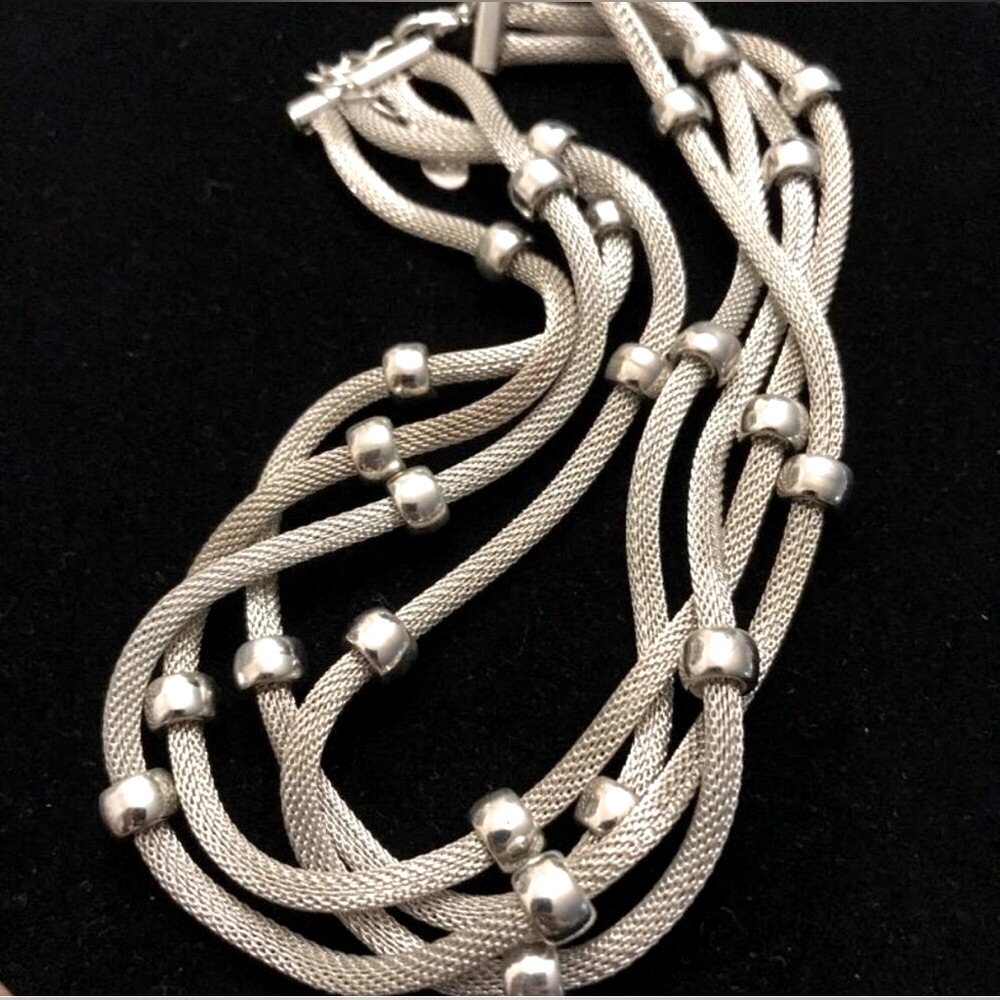 Bijoux Terner Multi Strand Mesh Necklace 21$